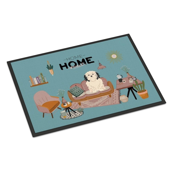 Carolines Treasures 24 x 36 in. Lowchen Sweet Home Indoor or Outdoor Mat CK7864JMAT - main